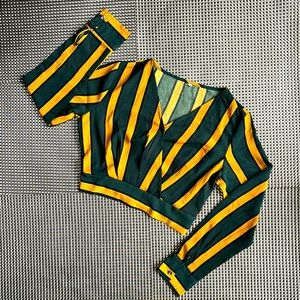 Shein long sleeve crop top